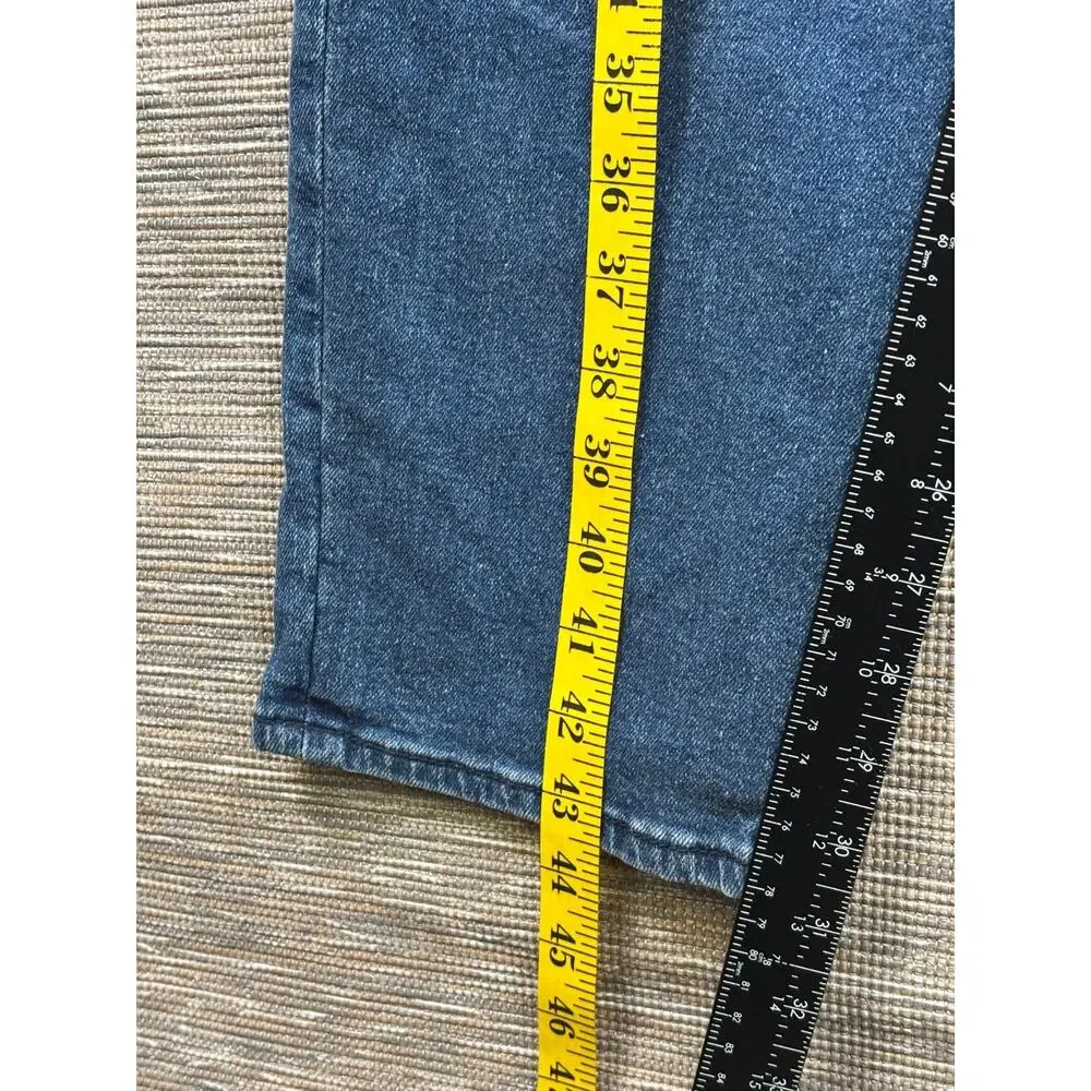 True Religion Rocco Relaxed Skinny Jeans Mens Size 42 Blue Denim Designer NEW